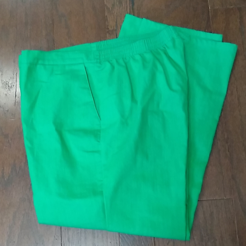 Alfred Dunner Green Pants Size 14